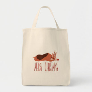 Tote Bag Noël de corgi