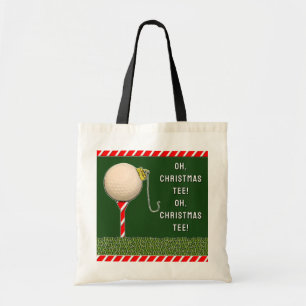 Tote Bag Noël de golf