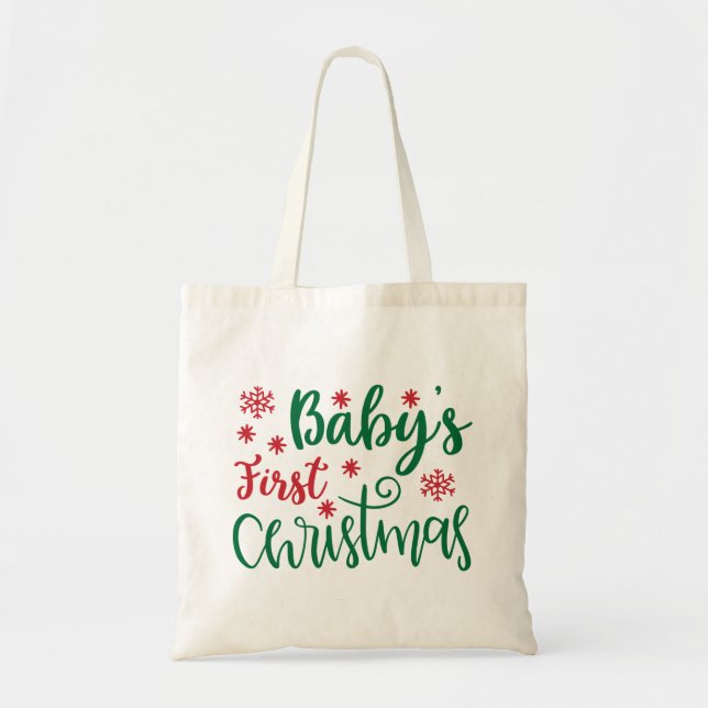 Tote Bag Noël des bébés (Devant)