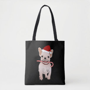 Tote Bag Noël des bulldozers français