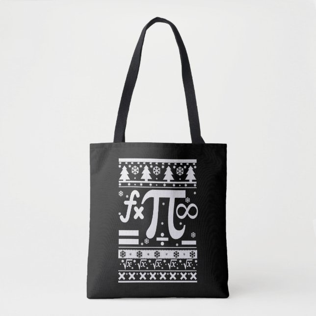 Tote Bag Noël des maths (Devant)