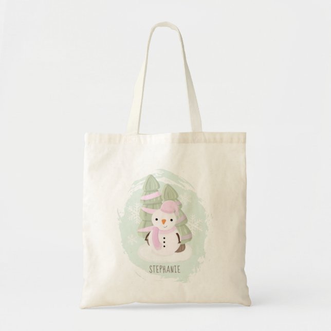 Tote Bag Noël des motoneiges (Devant)