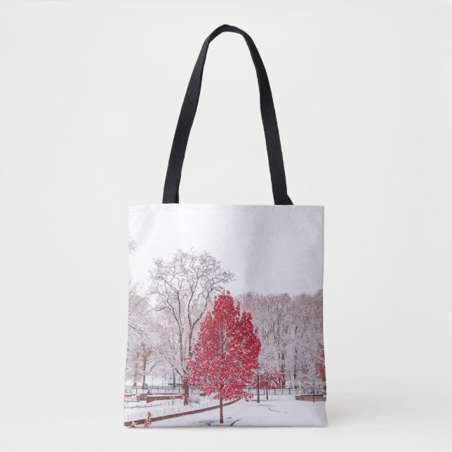 Tote Bag noël d'hiver 89 (Devant)