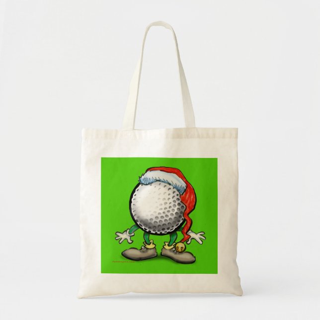 Tote Bag Noël du golf (Devant)