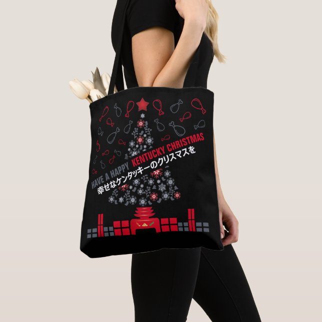 Tote Bag Noël du Kentucky (De près)