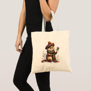 Tote Bag Noël écossais Otter Noël