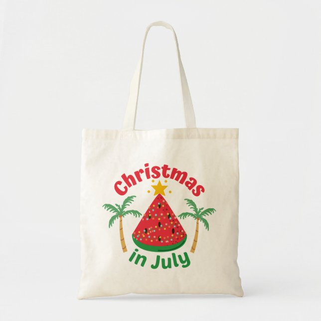 TOTE BAG NOËL EN JUILLET (Devant)