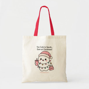 Tote Bag Noël Ghost Cute Kawaii