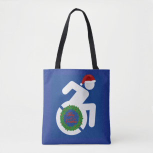 Tote Bag Noël Handicapé