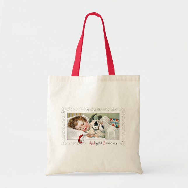 Tote Bag Noël joyeux (Devant)
