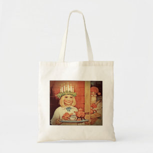 Tote Bag Noël Nisse et jour Karin de Lucia