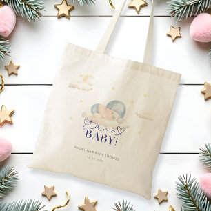 Tote Bag Noël Père Noël Baby Boy Douche