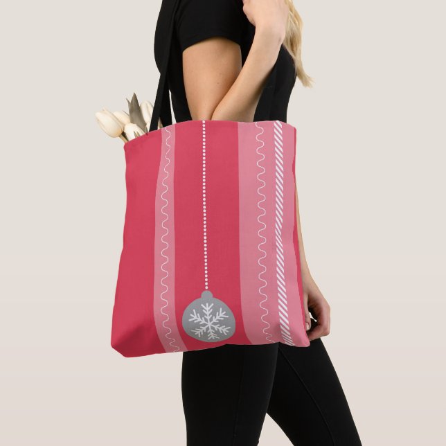 Tote Bag Noël rouge (De près)