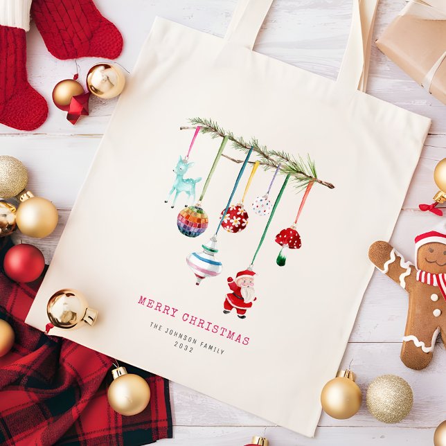 Tote Bag Noël simple et coloré (Créateur téléchargé)