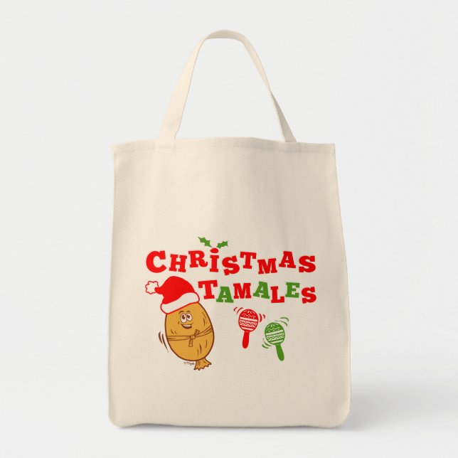 Tote Bag Noël Tamales (Devant)