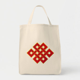Tote Bag Noeud éternel de bouddhisme de karma de mandala