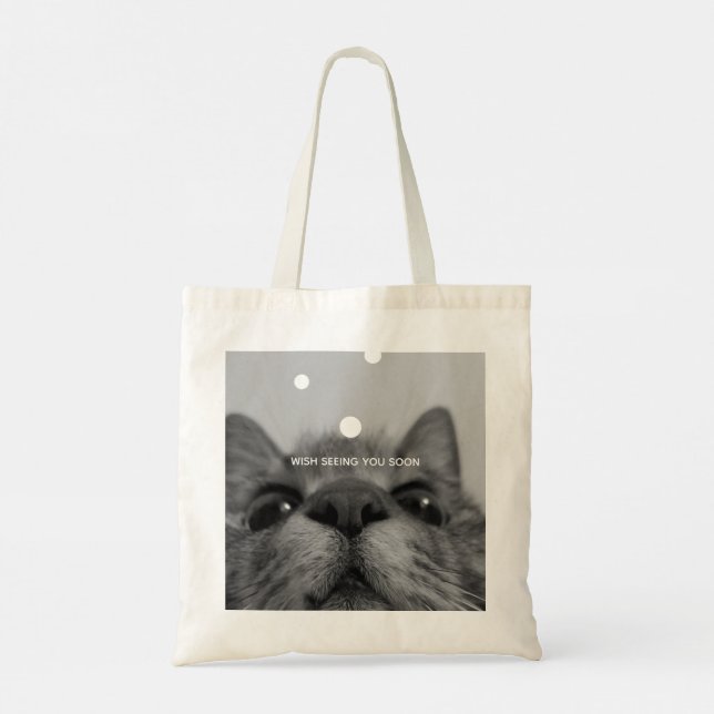 Tote Bag Noir&Blanc 17yro kitty (Dos)