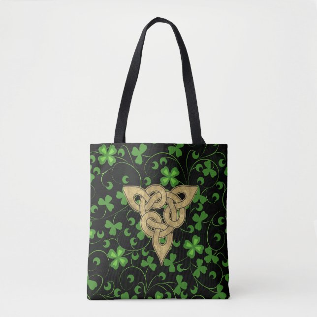Tote Bag Noir irlandais (Devant)