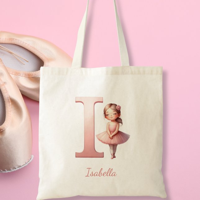 Tote Bag Nom de la Ballerina (Créateur téléchargé)