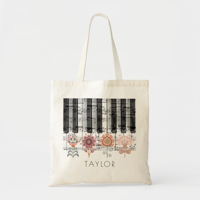 Tote Bag nom de la musique scandinave (Devant)