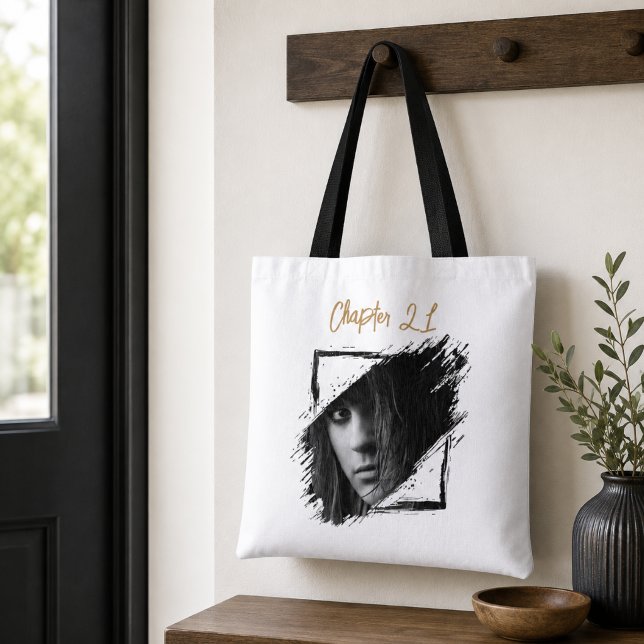 Tote Bag Nom de photo 21e anniversaire (Créateur téléchargé)