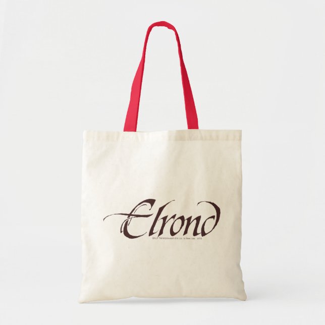 Tote Bag Nom ELROND™ Solide (Devant)