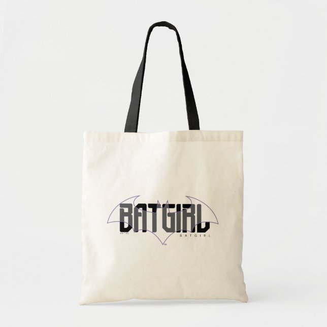 Tote Bag Nom Hi-Tech de Batgirl Graphique (Devant)