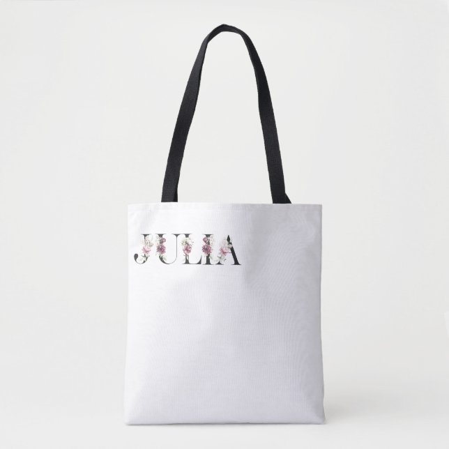 Tote Bag Nom Julia (Devant)