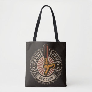 Tote Bag NOM Personnalisé Artisanat Bière Taphouse Brasseri