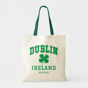 Tote Bag Nom personnalisé Dublin Irlande