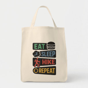 Tote Bag Nom personnalisé et texte Randonnée