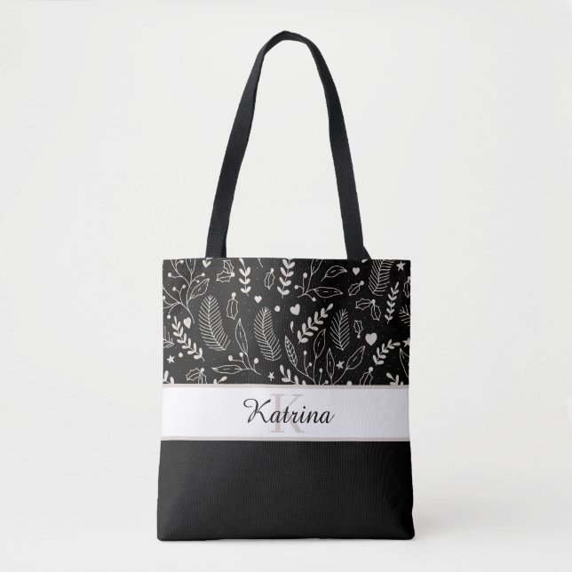 Tote Bag Nom personnalisé Fourre-tout (Devant)