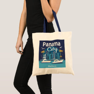 Tote Bag Nom personnalisé Panama City
