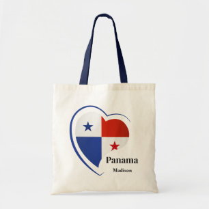Tote Bag Nom personnalisé Panama Love