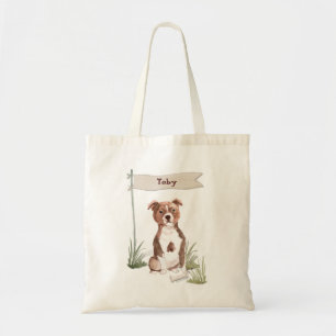 Tote Bag Nom personnalisé Staffordshire Bull Terrier Pet D