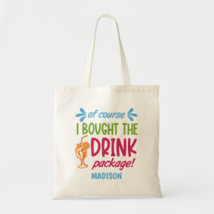 Tote Bag Nom personnalisé, Texte, Année Croisière