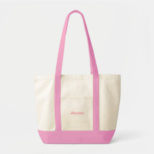 Tote Bag Nom Pink Beach Bachelorette