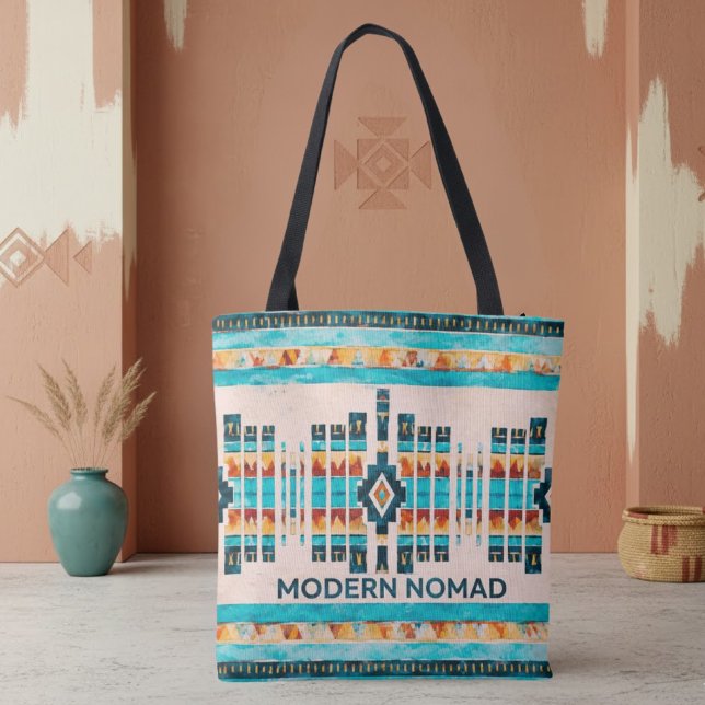 Tote Bag Nomade Moderne (Créateur téléchargé)