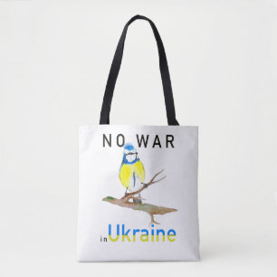 Tote Bag Non à la guerre en Ukraine