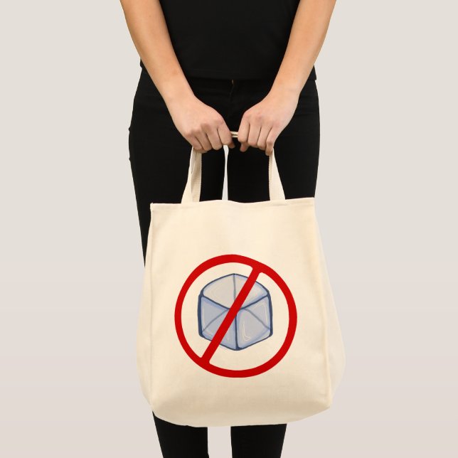 Tote Bag Non à l'ICE (Devant (produit))