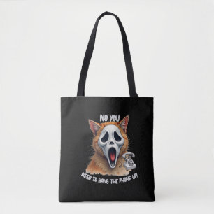 Tote Bag Non, vous devez raccrocher le téléphone hurler