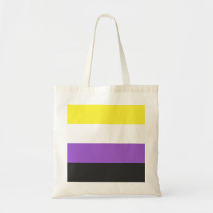 Tote Bag Nonbinary Pride Flag