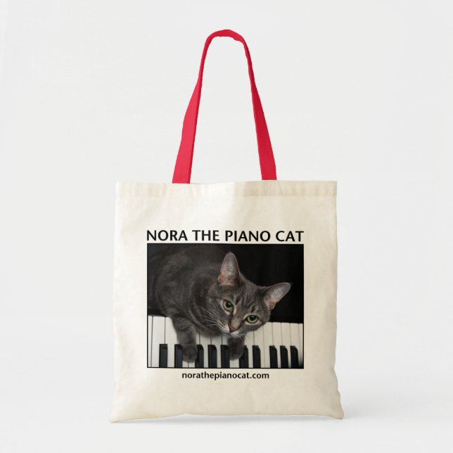 Tote Bag Nora Le Piano Cat Fourre-tout 001 (Devant)