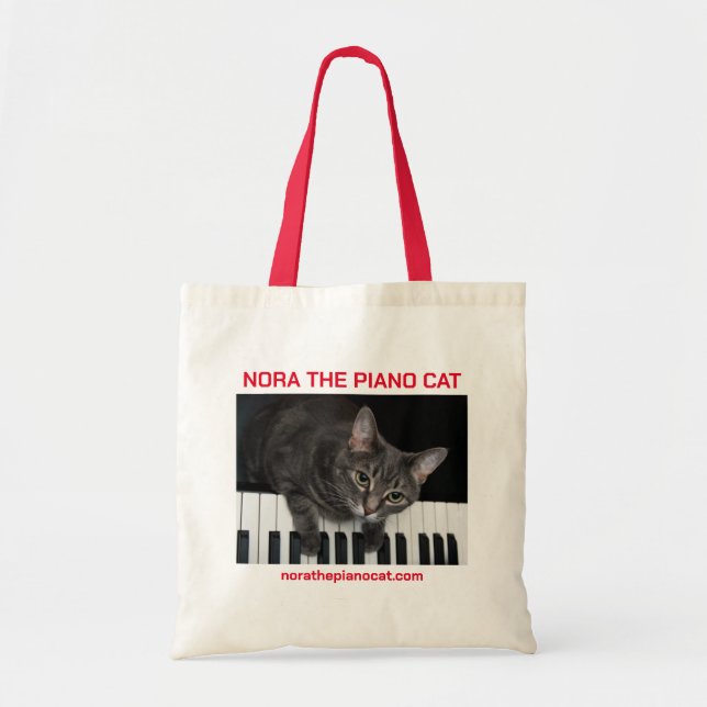 Tote Bag Nora Le Piano Cat Fourre-tout 001 (Devant)