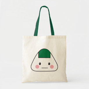 Tote Bag Nori japonais d'algue de boule de riz d'omusubi