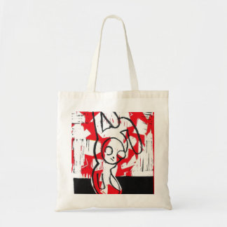 Tote Bag Normand le lapin Fourre-tout (rouge)