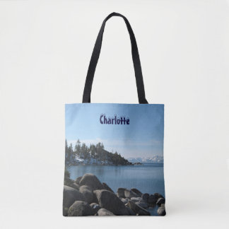 Tote Bag North Shore Lake Tahoe, Incline Village, Nevada