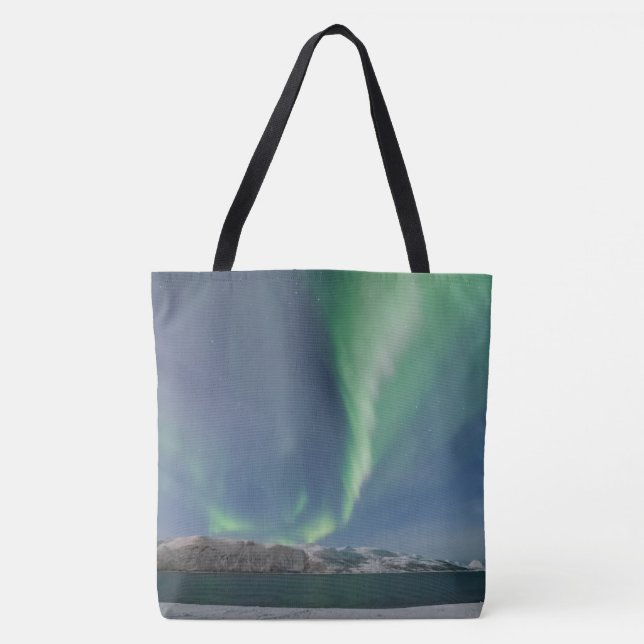 Tote Bag Northern Lights Norvège (Devant)