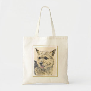 Tote Bag Norwich Terrier Peinture - Cute Original Chien Art