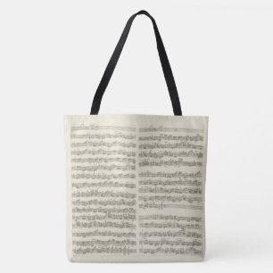 Tote Bag Notation de musique originale de suite de